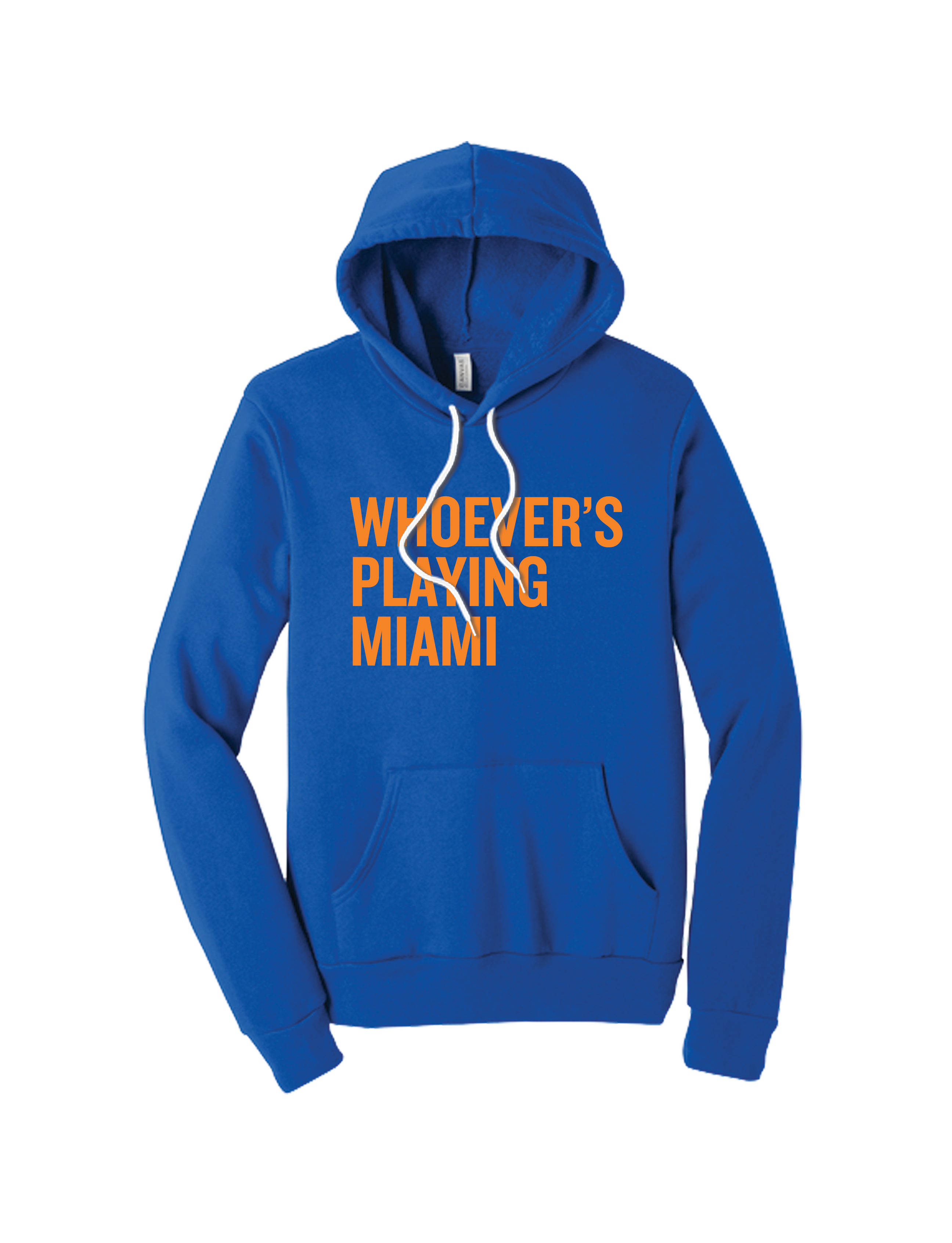 Whoever's Playing Miami Fleece Pullover Hoodie