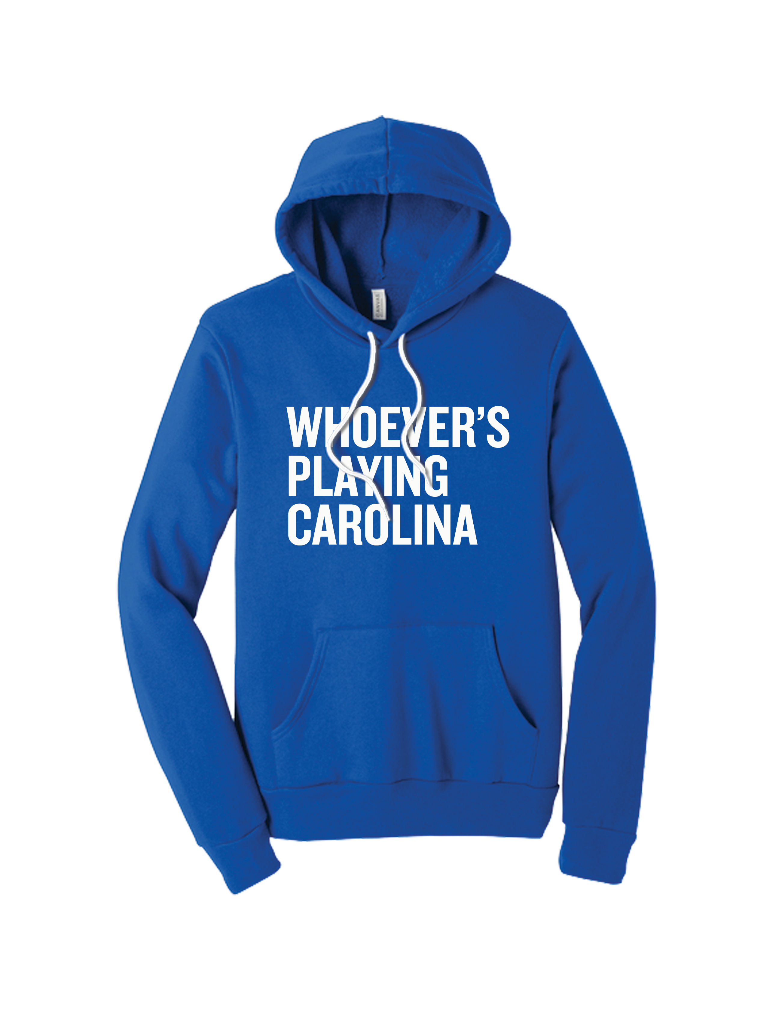Whoever's Playing Carolina Fleece Pullover Hoodie