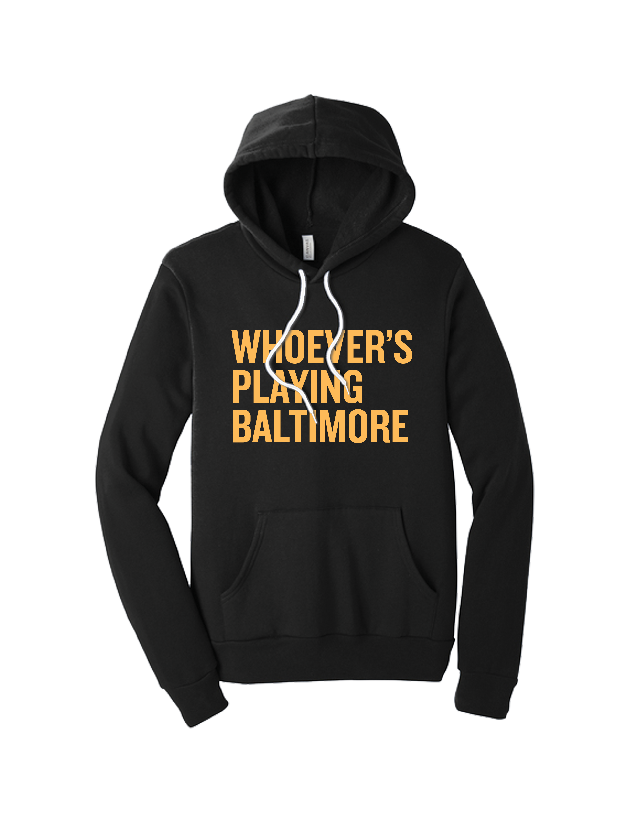 Whoever's Playing Baltimore Fleece Pullover Hoodie