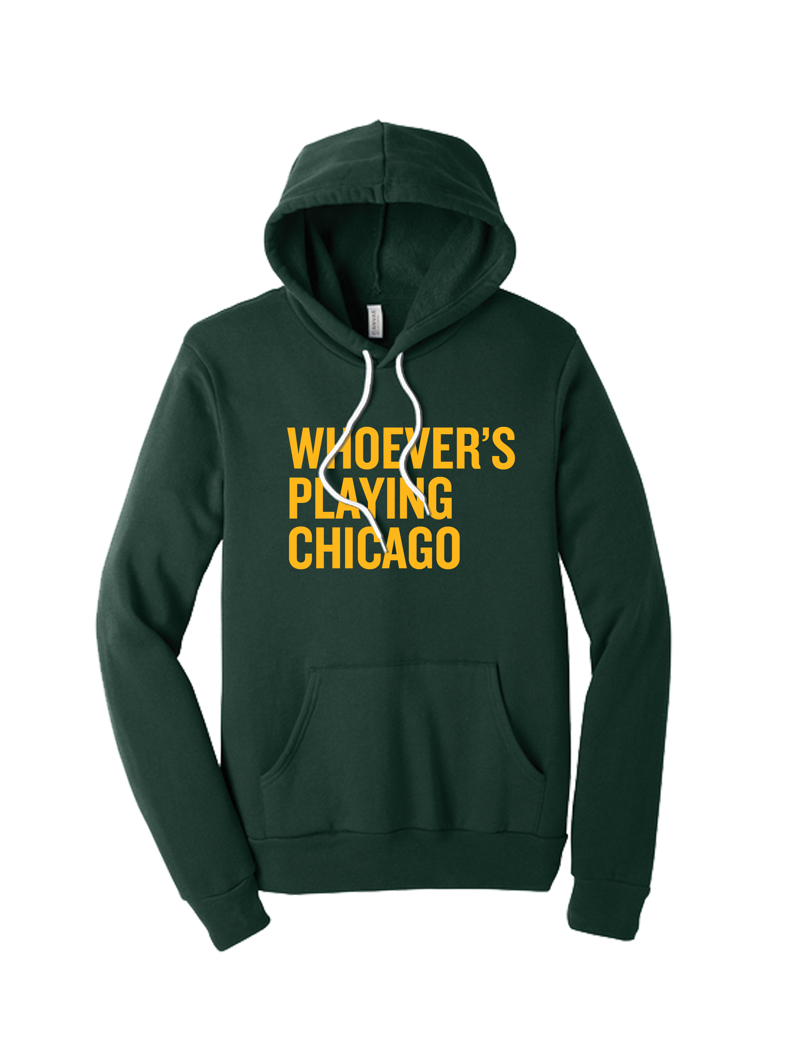 Whoever's Playing Chicago Fleece Pullover Hoodie