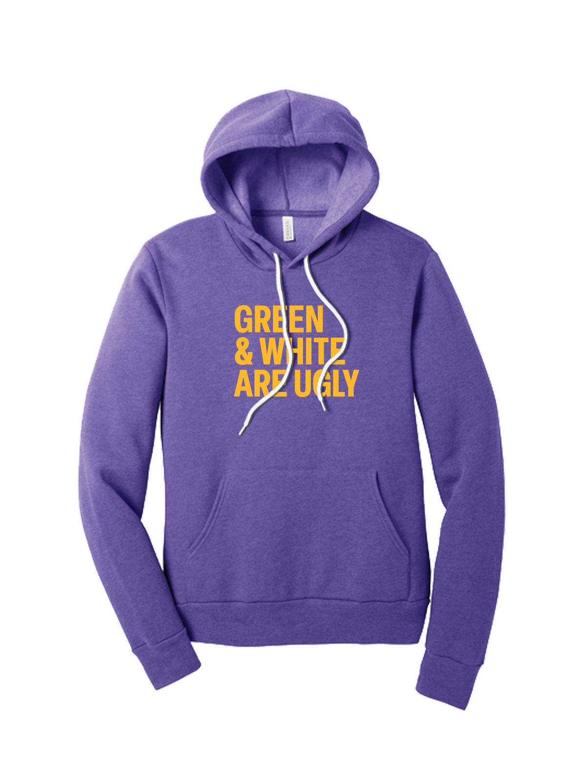 Green and White Are Ugly Hoodie