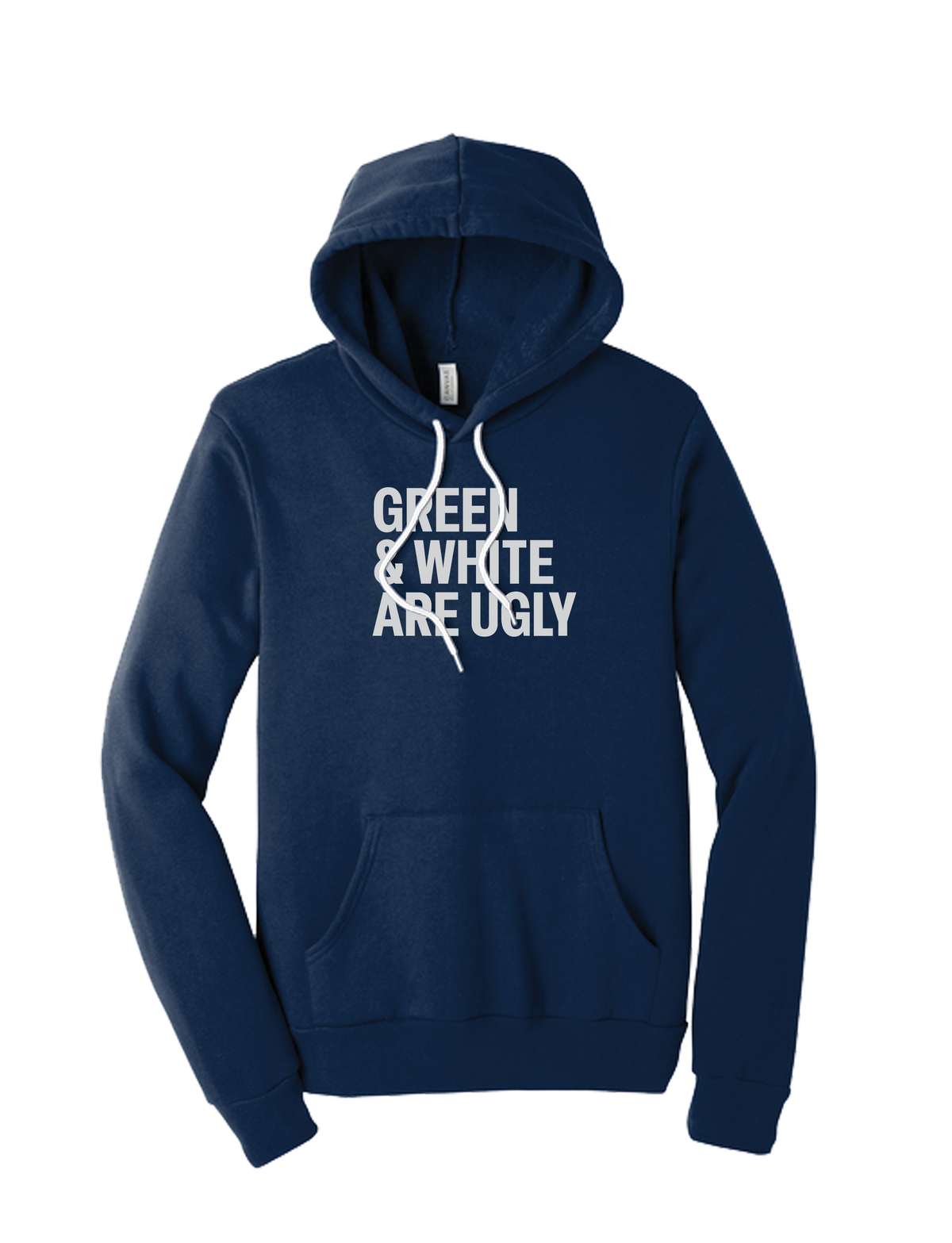 Green and White Are Ugly Hoodie