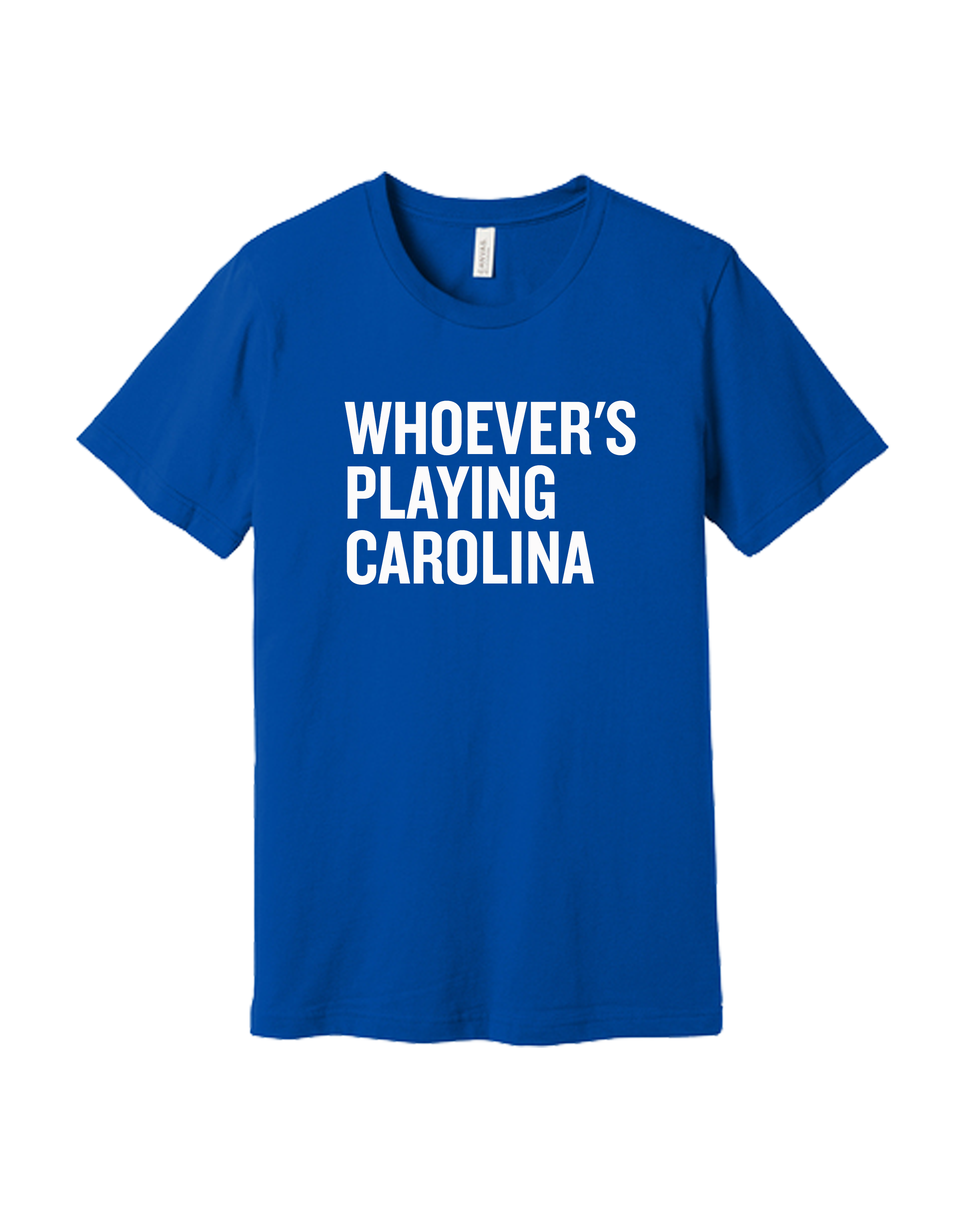 Whoever's Playing Carolina Short Sleeve Tee
