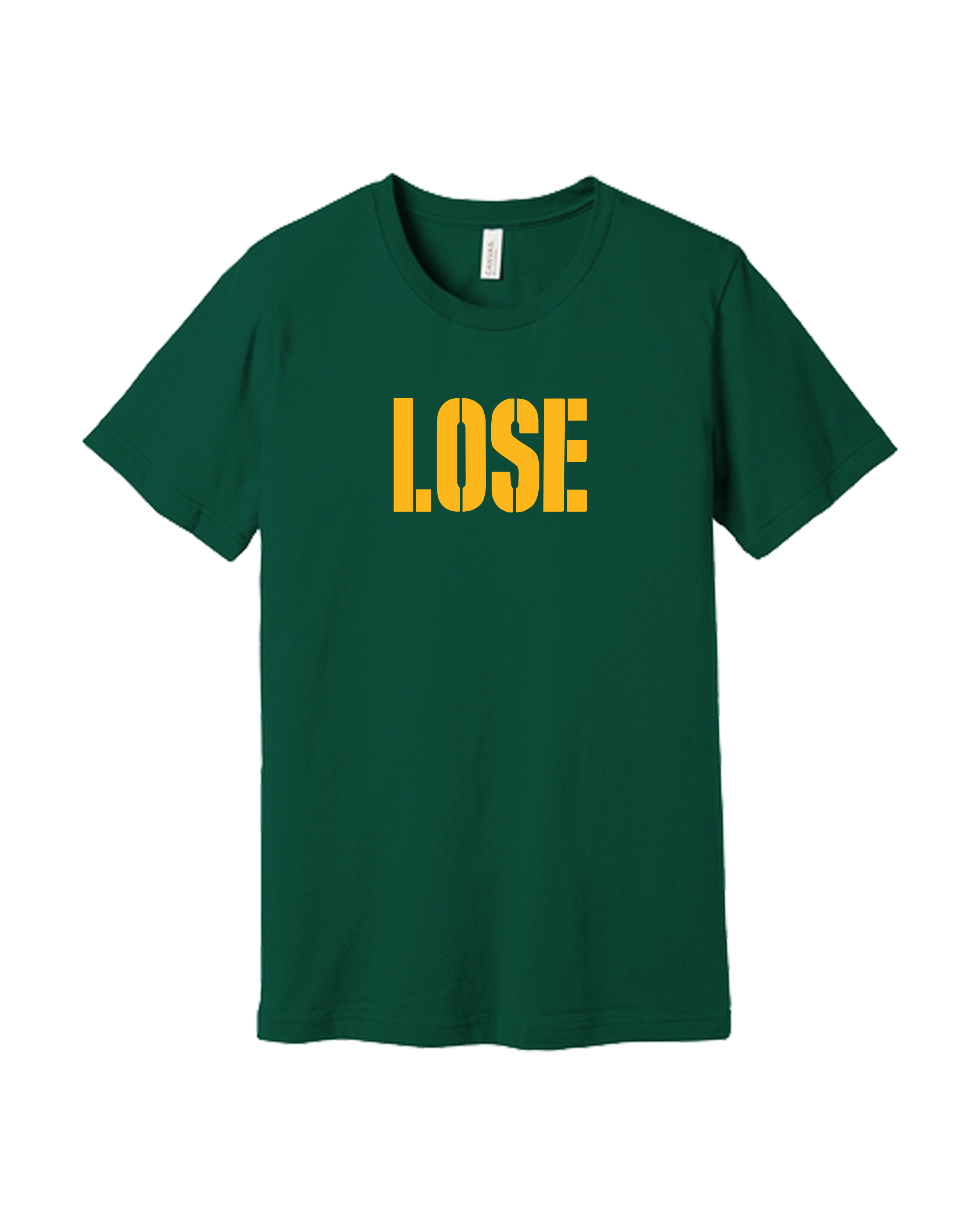 Lose Green Bay Short Sleeve Shirt