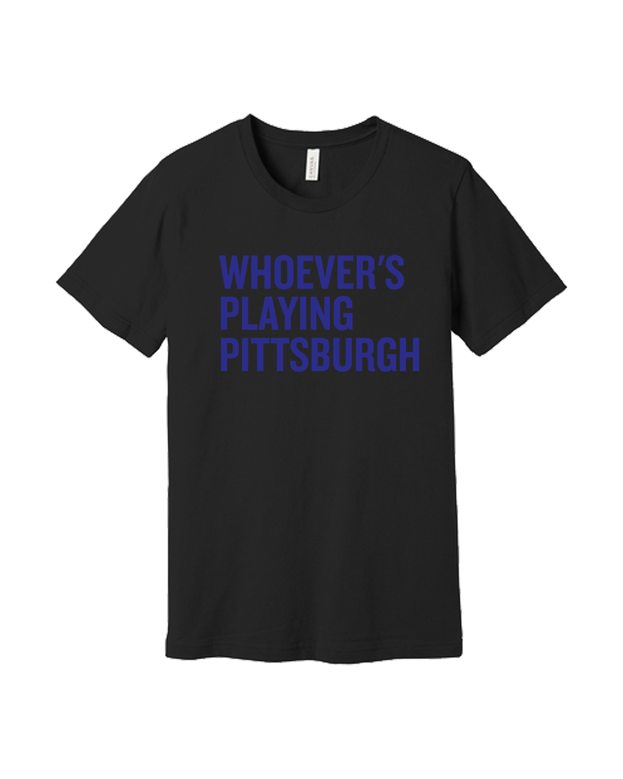 Whoever's Playing Pittsburgh Short Sleeve Tee