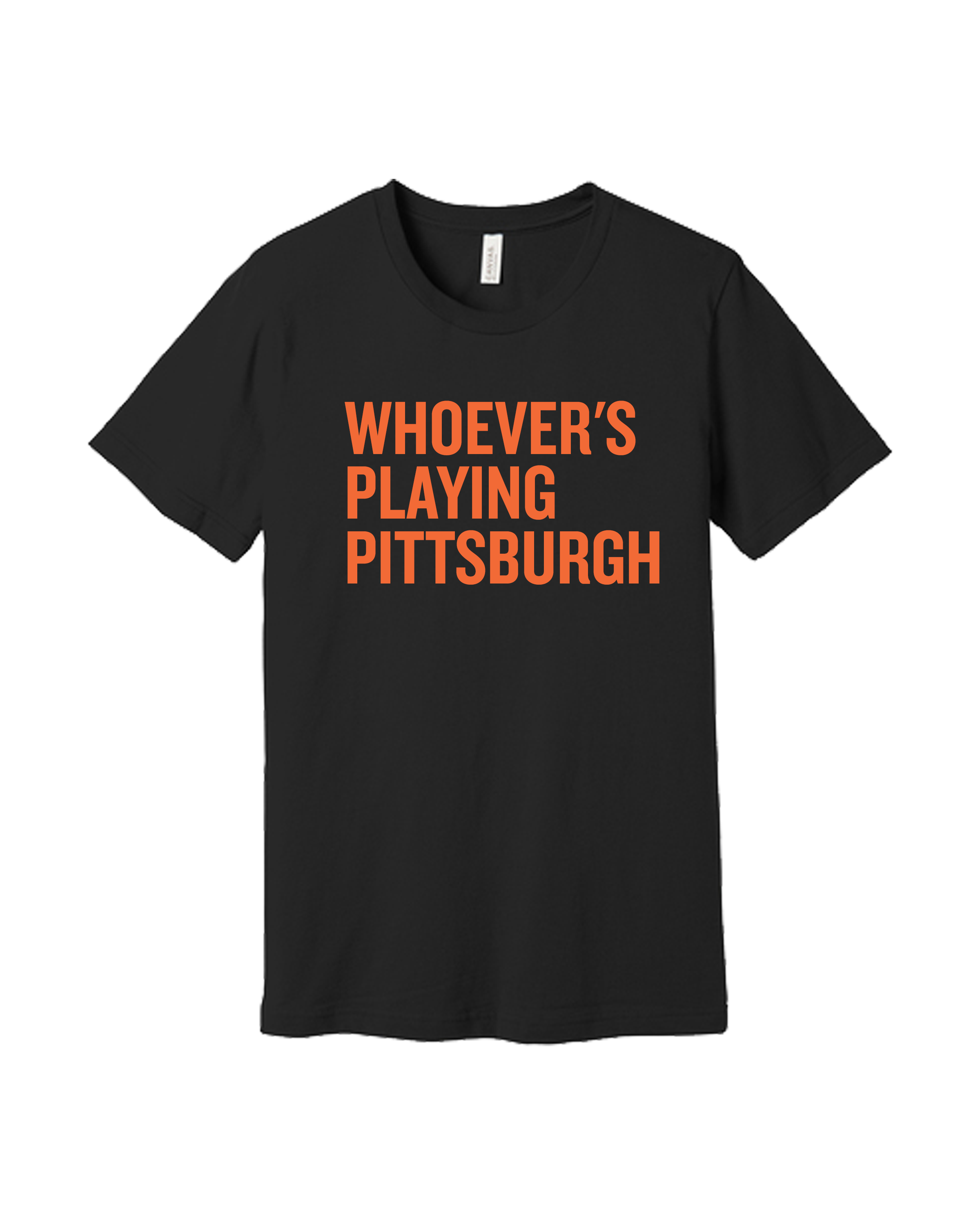 Whoever's Playing Pittsburgh Short Sleeve Tee